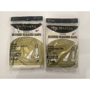 8 NEW! Vacmaster REGINA Housekeeper Plus Type P Vacuum Cleaner Bags Filters READ